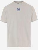 44 Label Group Cotton T Shirt With Logo Print