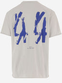 44 Label Group Cotton T Shirt With Logo Print
