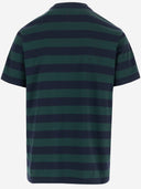 Emporio Armani Striped Cotton T Shirt