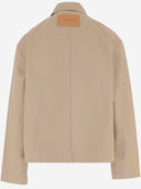 Jw Anderson Cotton Jacket With Patched Pockets