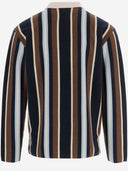 Guest In Residence Striped Cashmere Polo Shirt