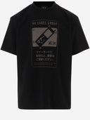 44 Label Group bedrucktes Baumwoll-T-Shirt