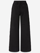 Pinko Denim Trousers With Lace Side Band