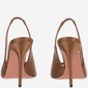 Amina Muaddi Kristina Silk Slingback