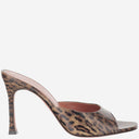 Amina Muaddi Alexa Leather Mules