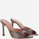 Amina Muaddi Alexa Leather Mules