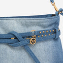 Pinko Small Denim Belt Bag Mini Shoulder Bag