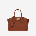 Salvatore Ferragamo Hammered Leather Handbag