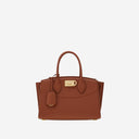 Salvatore Ferragamo Hammered Leather Handbag
