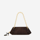 Salvatore Ferragamo Suede Shoulder Bag
