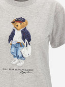 Polo Ralph Lauren Cotton T Shirt With Polo Bear Print