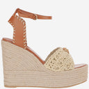 Versace La Medusa Wedge Sandals