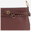 Pinko Leather Shoulder Bag