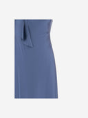 Lauren Ralph Lauren One Shoulder Satin Charmeuse Dress
