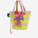 Pero Cotton Bag With Floral Embroidery