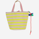 Pero Cotton Bag With Floral Embroidery