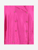 Pero Double Breasted Silk Jacket