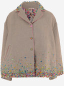 Pero Linen Jacket With Beads