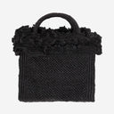 Ibeliv Rafia And Cotton Tote Bag