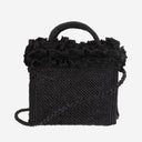 Ibeliv Rafia And Cotton Tote Bag