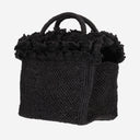 Ibeliv Rafia And Cotton Tote Bag