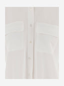 F.It Acetate And Silk Shirt