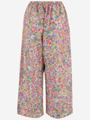 Pero Silk Trousers With Floral Pattern