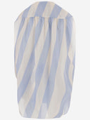 Jacquemus Cotton Shirt With Striped Pattern