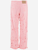 Haikure Bonnie Bull Destroy Cotton Jeans