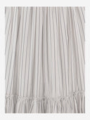 Jil Sander Cotton Skirt With Striped Pattern