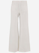 Ql2 Donna Stretch Cotton Trousers