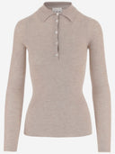 Sa Su Phi Cashmere And Silk Knitted Polo Shirt
