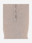 Sa Su Phi Cashmere And Silk Knitted Polo Shirt