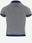 Guest In Residence Shrunken Cashmere Pique Polo Shirt