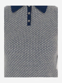 Guest In Residence Shrunken Cashmere Pique Polo Shirt