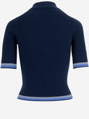 Guest In Residence Marcella Cotton And Cashmere Polo Shirt