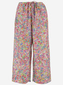 Pero Silk Trousers With Floral Pattern