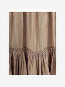 Jil Sander Cotton Skirt With Striped Pattern
