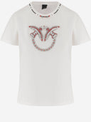 Pinko Cotton T Shirt With Logo