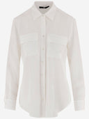 F.It Acetate And Silk Shirt