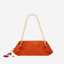 Salvatore Ferragamo Suede Shoulder Bag