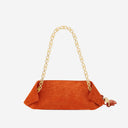 Salvatore Ferragamo Suede Shoulder Bag