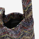 Missoni Metallic Handbag With Chevron Pattern