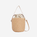 Chloè Woody Rafia Bucket Bag