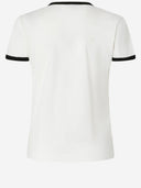 Pinko Cotton T Shirt With Logo Print