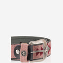 Waitz Leather And Fabric Belt