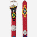 Waitz Leather And Fabric Belt