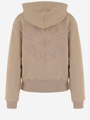 Patou Gg Zipped Cotton Sweatshirt