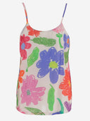 Pero Floral Print Linen Dress