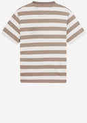 Emporio Armani Striped Cotton T Shirt
